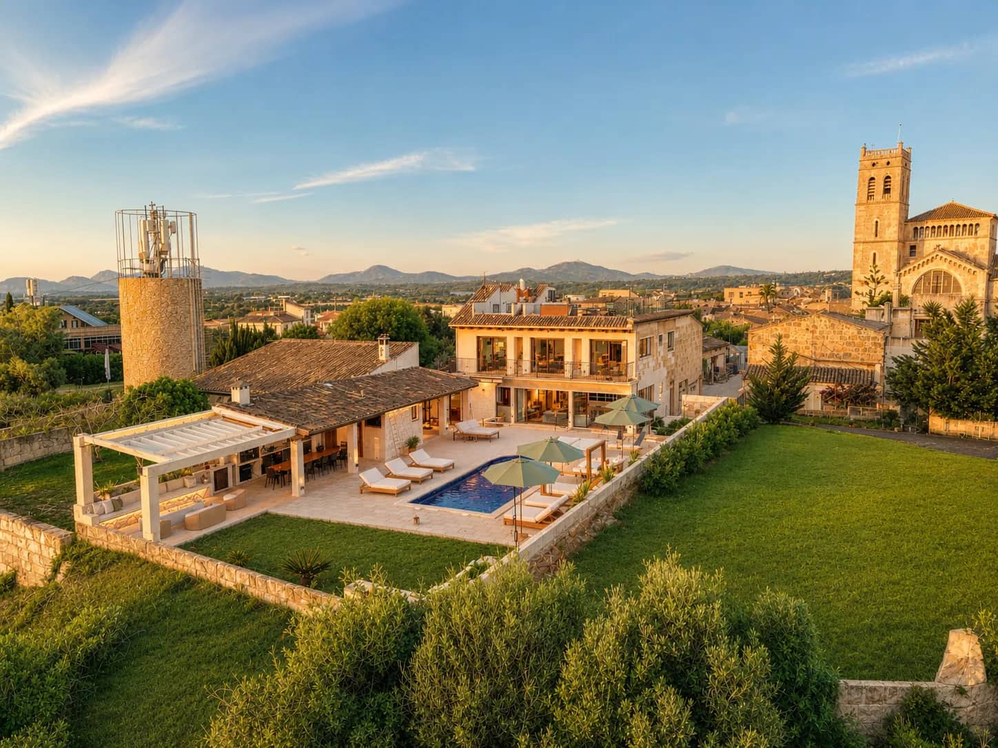 Luxe Mansion | Best Sunset View | Pool | BBQ | Gym