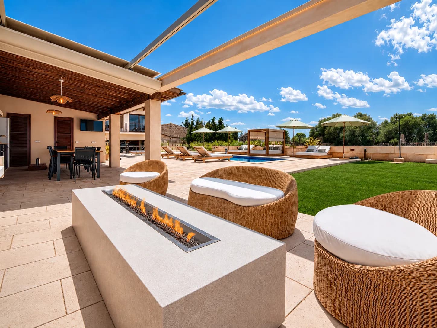 Luxe Mansion | Best Sunset View | Pool | BBQ | Gym — photo 107