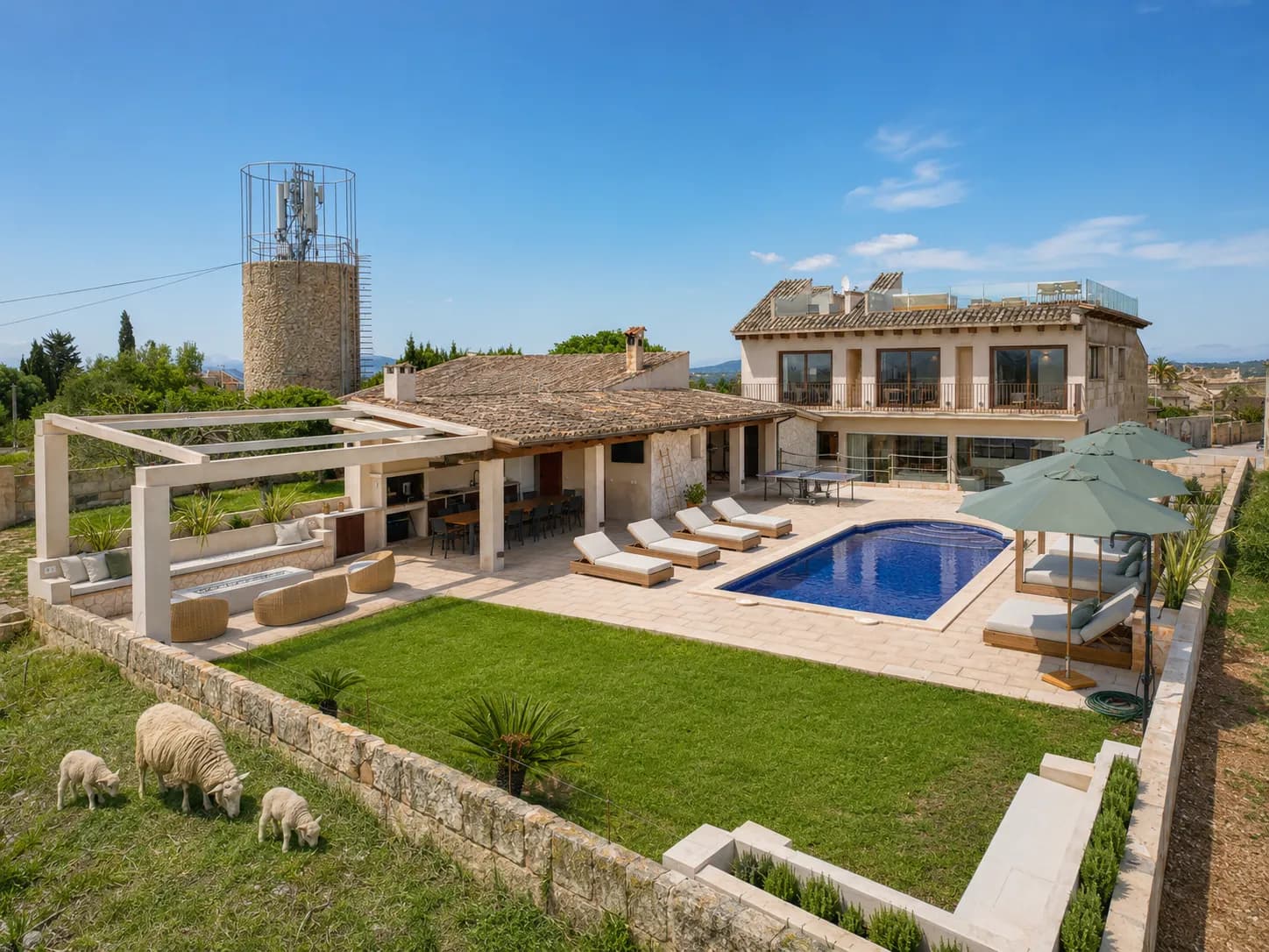 Luxe Mansion | Best Sunset View | Pool | BBQ | Gym — photo 110