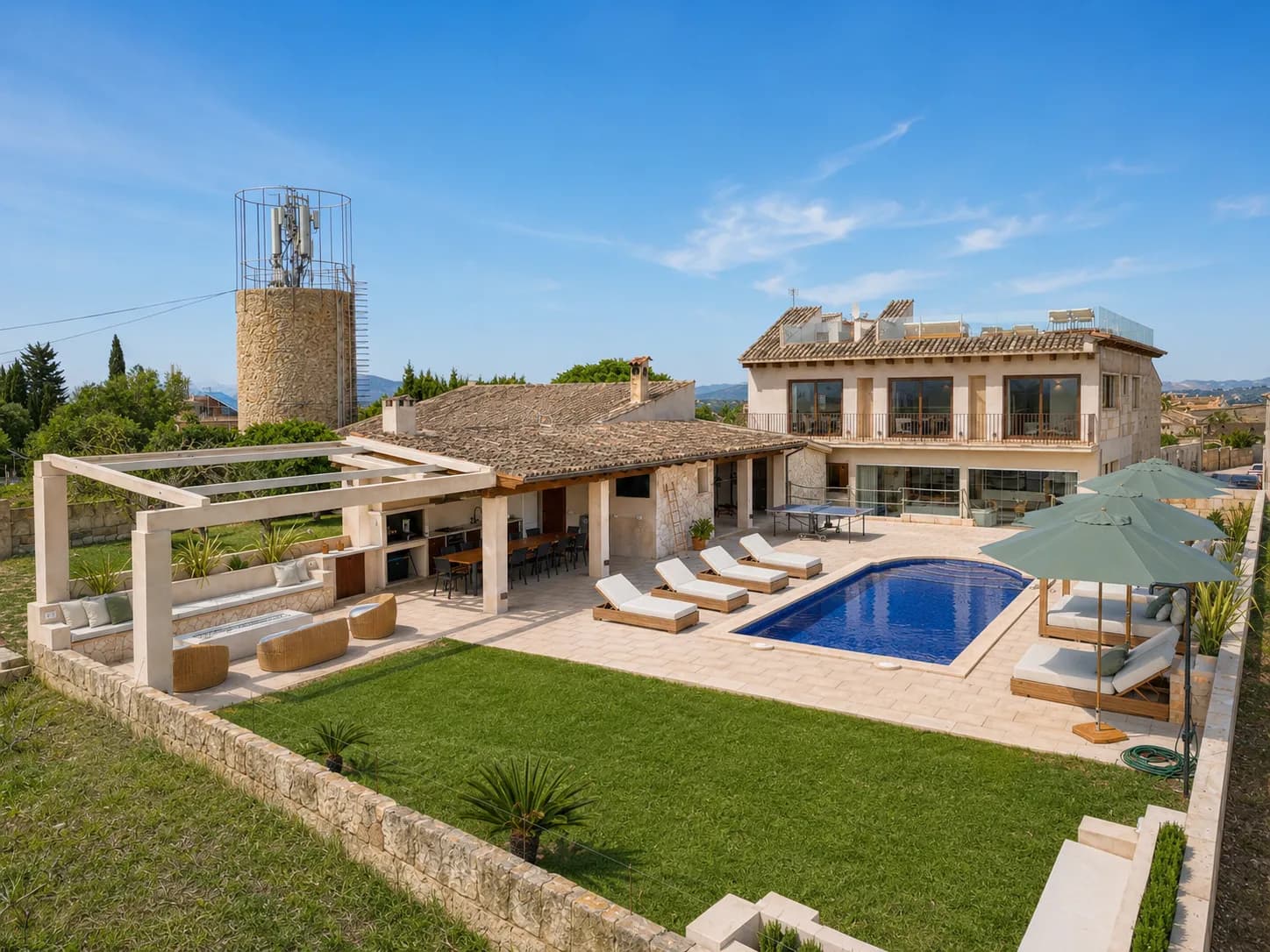 Luxe Mansion | Best Sunset View | Pool | BBQ | Gym — photo 112